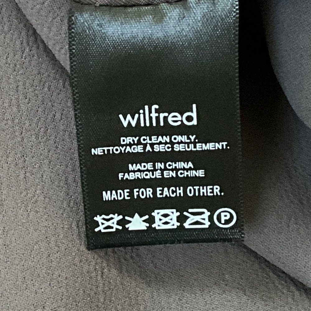 NWT ARITZIA Wilfred New Cherrelle Blazer XXS Gray - Picture 10 of 12